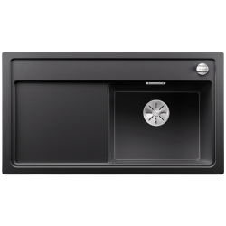 BLANCO ZENAR 5 S Silgranit PuraDur Antracyt prawa, korek auto., InFino 523934