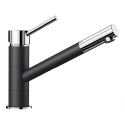 BLANCO KANO Silgranit-Look Antracyt/Chrom 525028