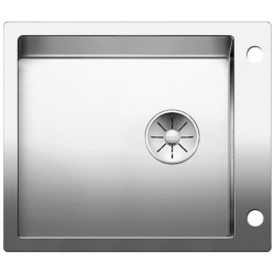 BLANCO CLARON XL 60-IF/A Steamer SystemPlus Stal polerowana, korek auto., InFino, PushControl 521641