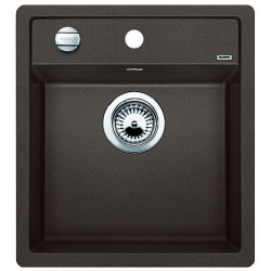 BLANCO DALAGO 45 Silgranit PuraDur Kawowy, korek auto.517165