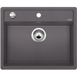 BLANCO DALAGO 6-F Silgranit PuraDur Szarość skały, korek auto. 518851