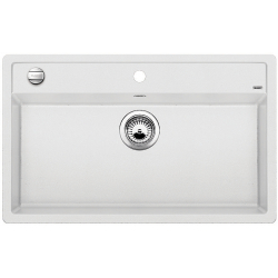 BLANCO DALAGO 8-F Silgranit PuraDur Biały, korek auto.