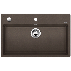 BLANCO DALAGO 8-F Silgranit PuraDur Kawowy, korek auto.