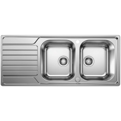 BLANCO DINAS 8 S Stal szczotkowana odwracalny, korek auto.