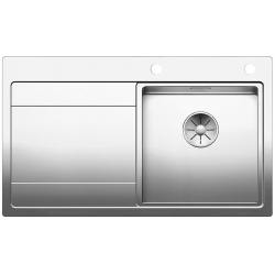 BLANCO DIVON II 45 S-IF Stal polerowana prawa, korek auto., InFino