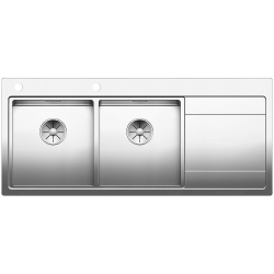 BLANCO DIVON II 8 S-IF Stal polerowana lewa, korek auto., InFino