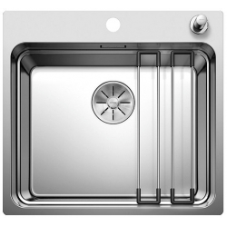 BLANCO ETAGON 500-IF/A Stal polerowana, korek auto., InFino, szyny 521748