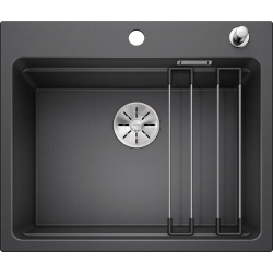 BLANCO ETAGON 6 Silgranit PuraDur Antracyt, korek auto., InFino, szyny 524529