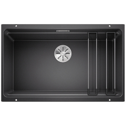BLANCO ETAGON 700-U Silgranit PuraDur Antracyt, InFino, szyny 525167