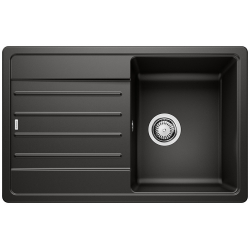 BLANCO LEGRA 45 S Silgranit czarny, odwracalny 526083