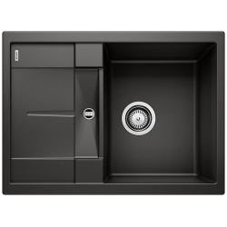 BLANCO METRA 45 S Compact Silgranit PuraDur Czarny odwracalny