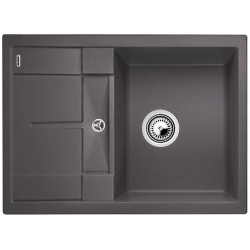 BLANCO METRA 45 S Compact Silgranit PuraDur Szarość skały odwracalny