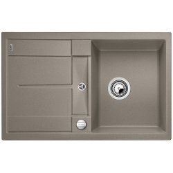 BLANCO METRA 45 S Silgranit PuraDur Tartufo odwracalny, korek auto.