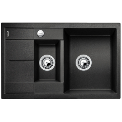 BLANCO METRA 6 S Compact Silgranit PuraDur Antracyt odwracalny, korek auto. 513473