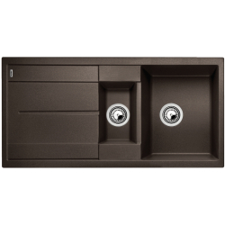 BLANCO METRA 6 S Silgranit PuraDur Kawowy odwracalny 515046