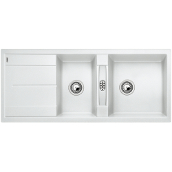 BLANCO METRA 8 S Silgranit PuraDur Biały odwracalny