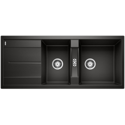 BLANCO METRA 8 S Silgranit PuraDur Czarny odwracalny