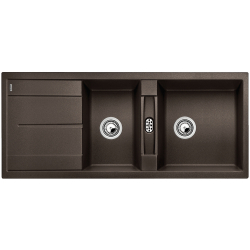 BLANCO METRA 8 S Silgranit PuraDur Kawowy odwracalny