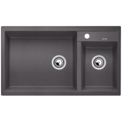 BLANCO METRA 9 Silgranit PuraDur Szarość skały lewa 518886