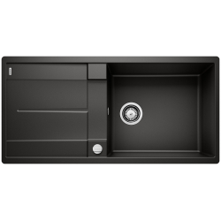 BLANCO METRA XL 6 S-F Silgranit PuraDur Czarny odwracalny, korek auto.