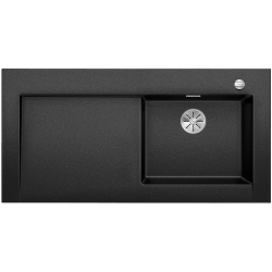 BLANCO MODEX-M 60 Silgranit PuraDur Antracyt prawa, korek auto., InFino, deska jesionowa