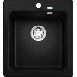 BLANCO NAYA 45 Silgranit czarny 526572