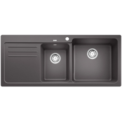 BLANCO NAYA 8 S Silgranit PuraDur Szarość prawy