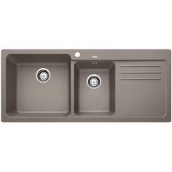 BLANCO NAYA 8 S Silgranit PuraDur Tartufo lewa