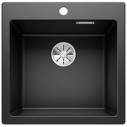 BLANCO PLEON 5 Silgranit PuraDur Czarny, InFino 525951