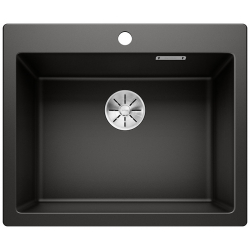 BLANCO PLEON 6 Silgranit PuraDur Czarny, InFino 525953