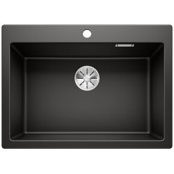 BLANCO PLEON 8 Silgranit PuraDur Czarny, InFino 525957