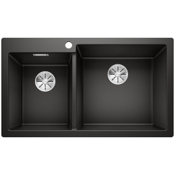 BLANCO PLEON 9 Silgranit PuraDur Czarny, InFino 525958