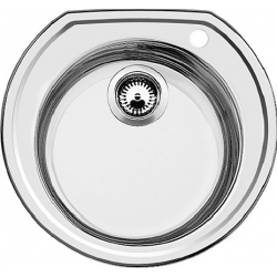 BLANCO RONDOVAL Stal szczotkowana