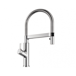 BLANCO SOLENTA-S Senso Chromowana z czujnikiem ruchu z dźwignią po lewej stronie