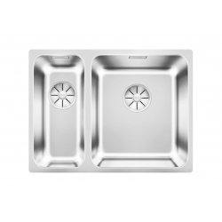 BLANCO SOLIS 340/180-IF stal szczotkowana prawa, InFino 526130