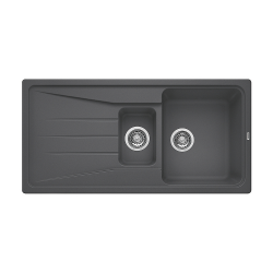 BLANCO SONA 6 S Silgranit PuraDur Szarość skały odwracalny 519853