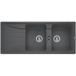 BLANCO SONA 8 S Silgranit PuraDur Szarość skały odwracalny