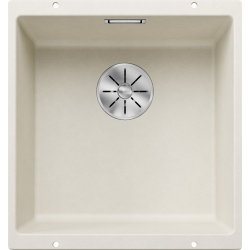 Komora podwieszana SUBLINE 400-U Silgranit delikatny biały, InFino 527166