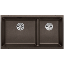 BLANCO SUBLINE 480/320-U Silgranit PuraDur Kawowy lewa, InFino 523593