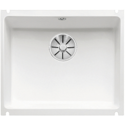 BLANCO SUBLINE 500-U Ceramika PuraPlus Biały połysk, InFino 523733