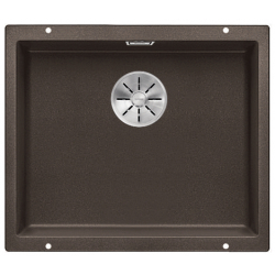 BLANCO SUBLINE 500-U Silgranit PuraDur Kawowy, InFino 523441