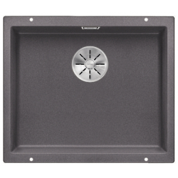 BLANCO SUBLINE 500-U Silgranit PuraDur Szarość skały, InFino 523433