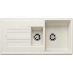 Zlewozmywak ZIA 6 S Silgranit delikatny biały odwracalny 527207