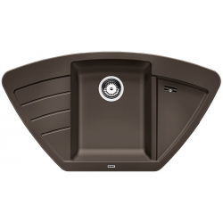 BLANCO ZIA 9 E Silgranit PuraDur Kawowy narożny