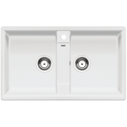 BLANCO ZIA 9 Silgranit PuraDur Biały 516678