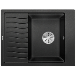 BLANCO ELON 45 S Silgranit PuraDur Antracyt odwracalny, InFino, kratka ociekowa 524824