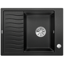 BLANCO ELON 45 S Silgranit PuraDur Antracyt odwracalny, korek auto., InFino, kratka ociekowa 524814