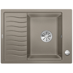 BLANCO ELON 45 S Silgranit PuraDur Tartufo odwracalny, korek auto., InFino, kratka ociekowa 524821