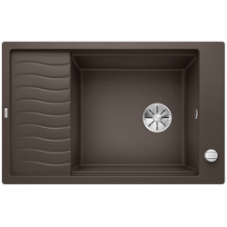 BLANCO ELON XL 6 S-F Silgranit PuraDur Kawowy odwracalny, korek auto., InFino, kratka ociekowa