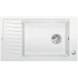 BLANCO ELON XL 8 S Silgranit PuraDur Biały odwracalny, korek auto., InFino, kratka ociekowa 524864